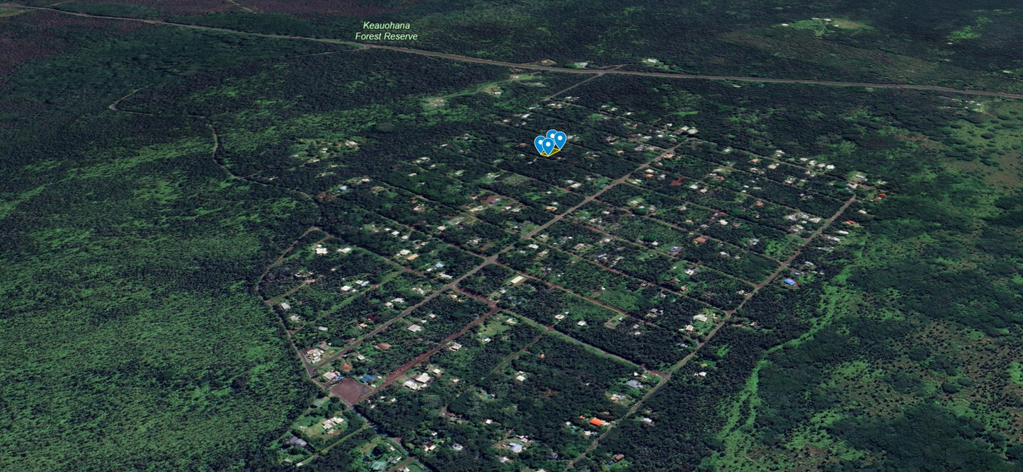 #L06433-1 3 Miles from the Pacific Ocean, Puna St., Pahoa, HI, $16,499.00 ($203.09/Month)