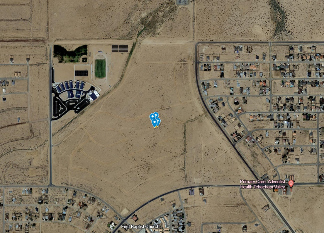 #L40094-1 .16 Acre Residential lot in California City, Kern County, CA $8,999.00 ($137.01/Month)