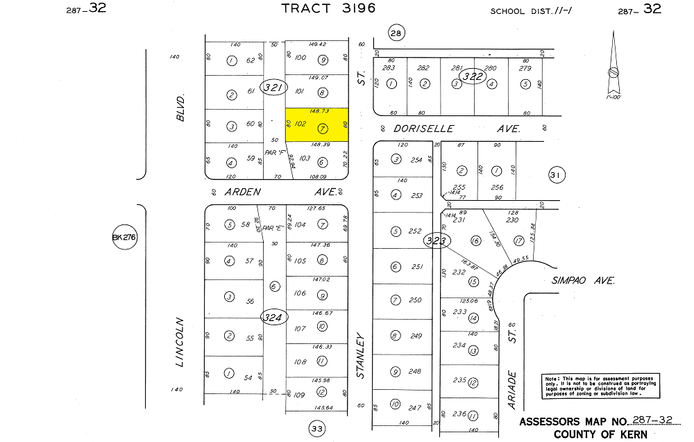 L40171-1 .27 Acre Residential lot in California City, Kern County, CA $3,499.00 ($52.99/Month)