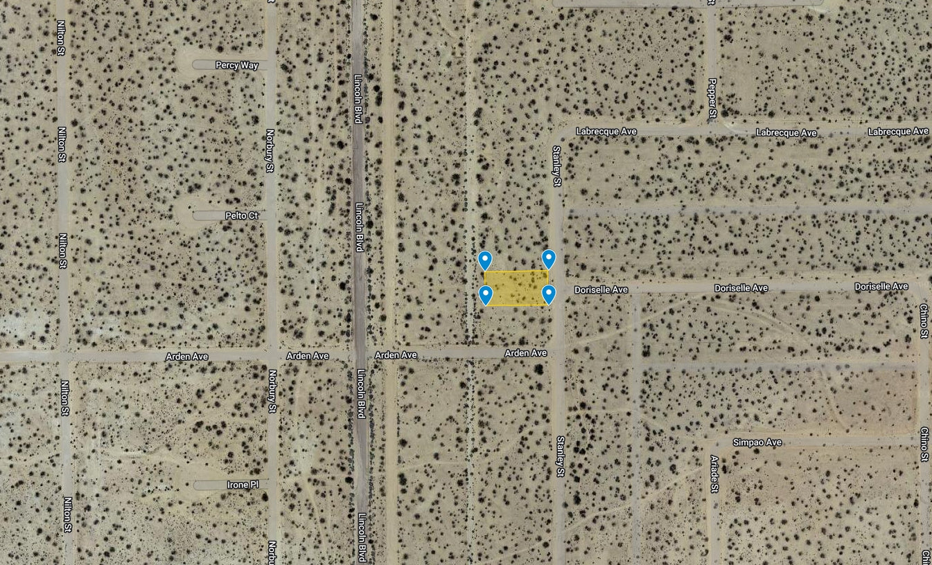 L40171-1 .27 Acre Residential lot in California City, Kern County, CA $3,499.00 ($52.99/Month)