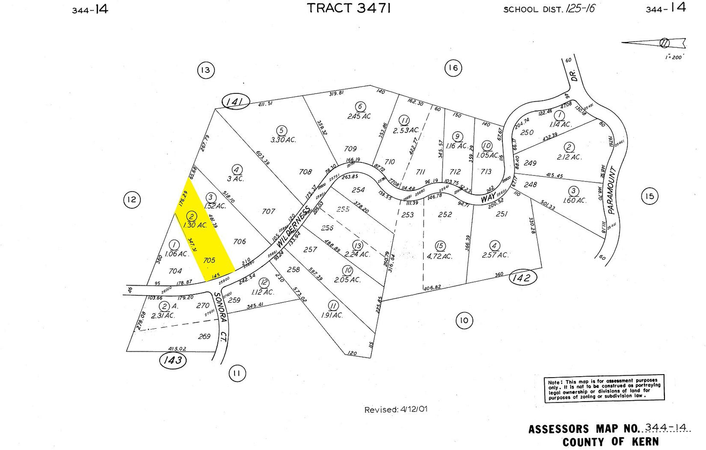 #L05821-1 Bear Valley, California Lot at the Top of the World $19,899.00 ($443.13 / Month)