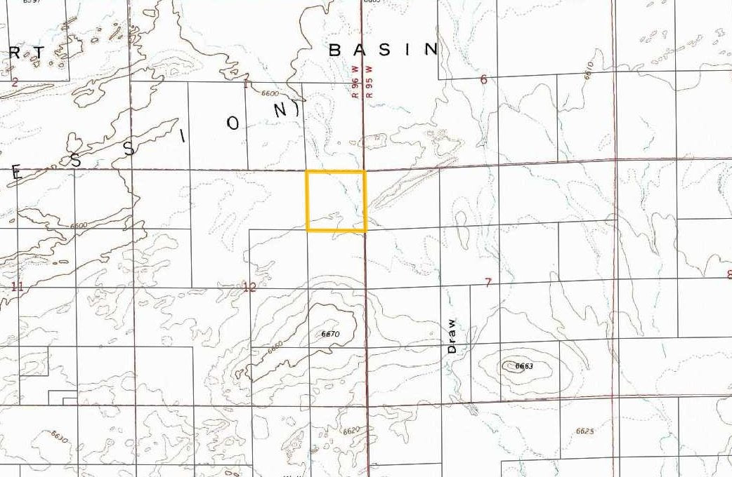 #L06453-1 40 Acres in Red Desert Area, Sweetwater County, Wyoming $12,500.00 ($165.01 / Month)