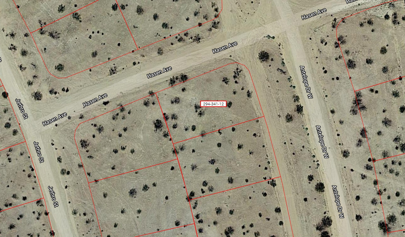 L40038-1 .21 Acre Residential lot in California City, Kern County, CA $3,499.00 ($51.05/Month)